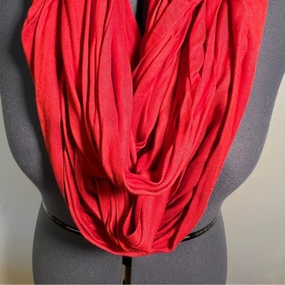 Infinity Scarf Burnt Orange Red - Picture 2 of 4